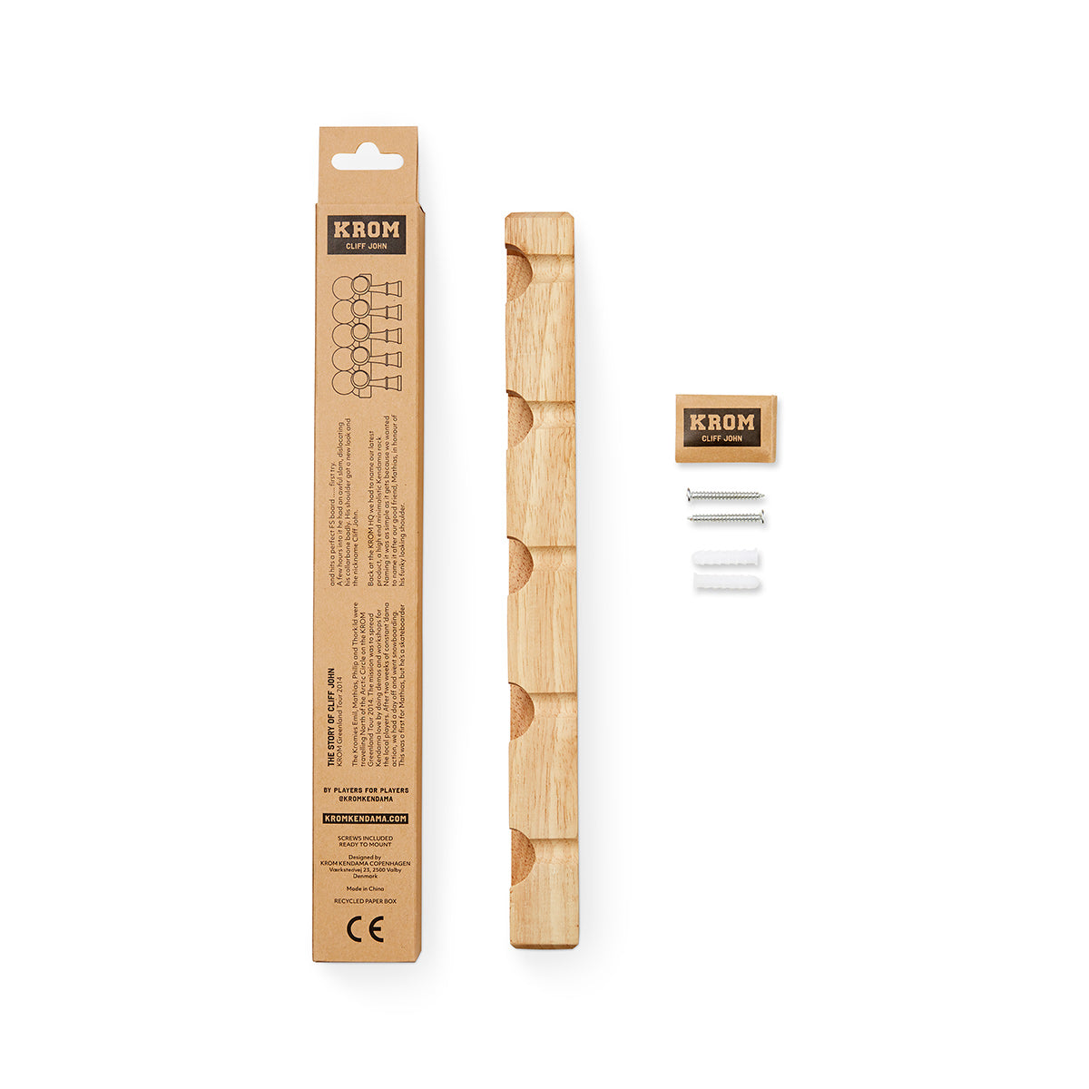CLIFF JOHN KENDAMA RACK · RUBBERWOOD